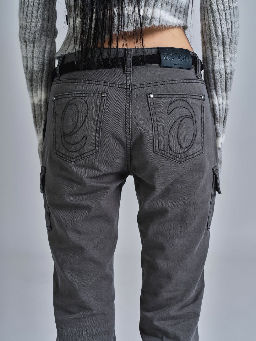 11/28発送 [as”on] MINUTES CARGO PANTS / CHARCOAL 正規品 韓国