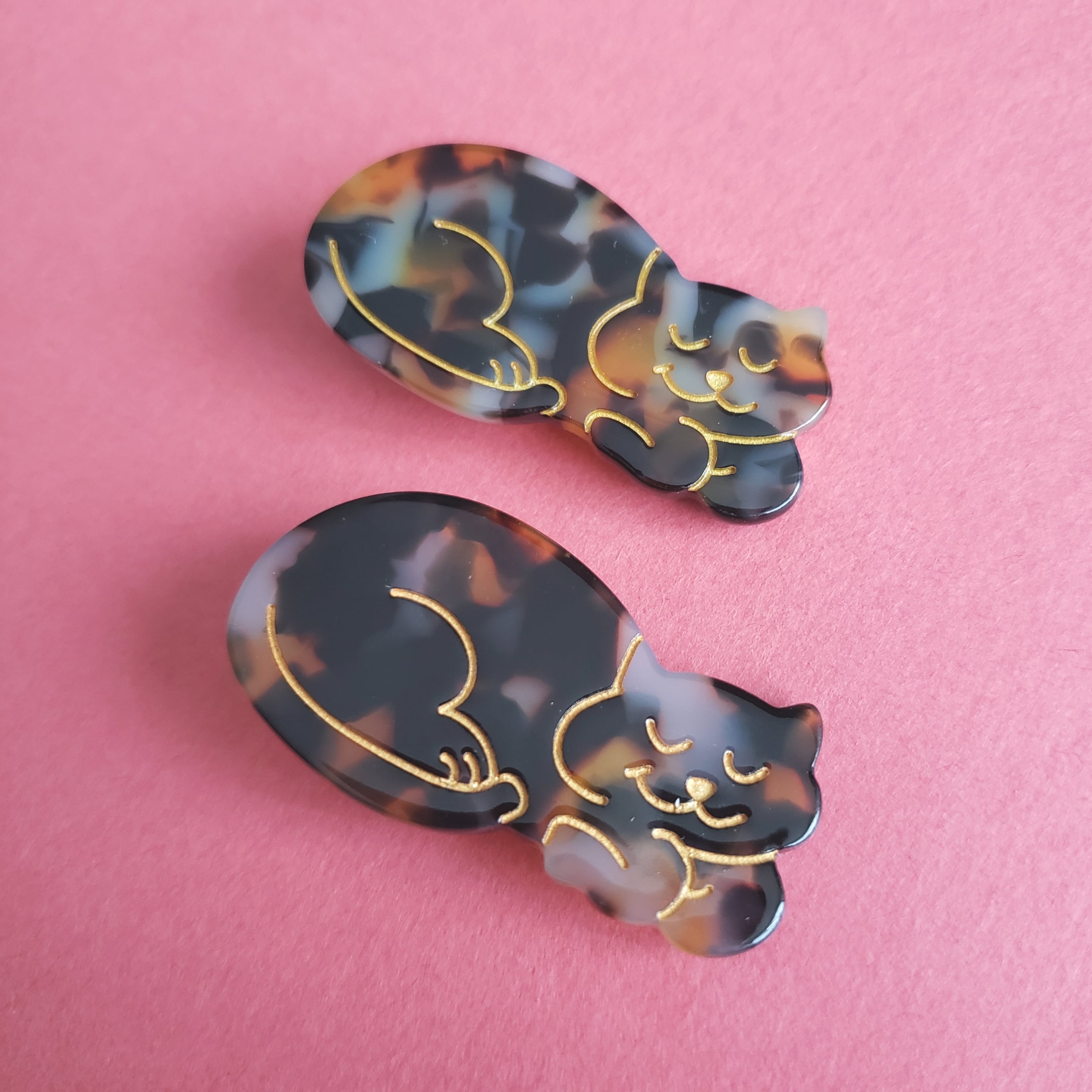 RESTOCK*【Coucou Suzette】Barrette Chat Isabelle / Tortoiseshell 