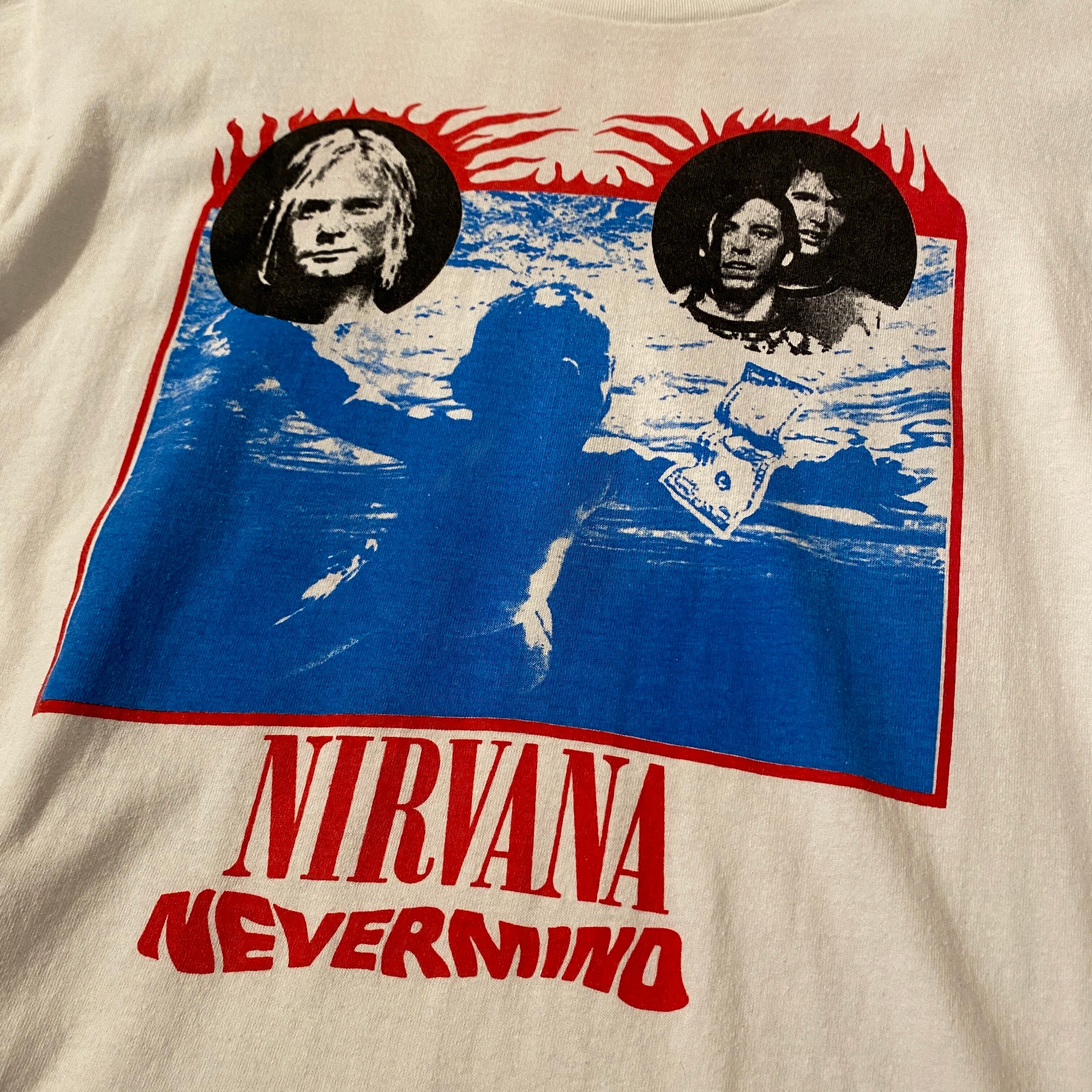 NIRVANA nevermind ブートTシャツ ukツアー-