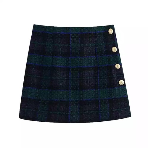 予約*tweed skirt
