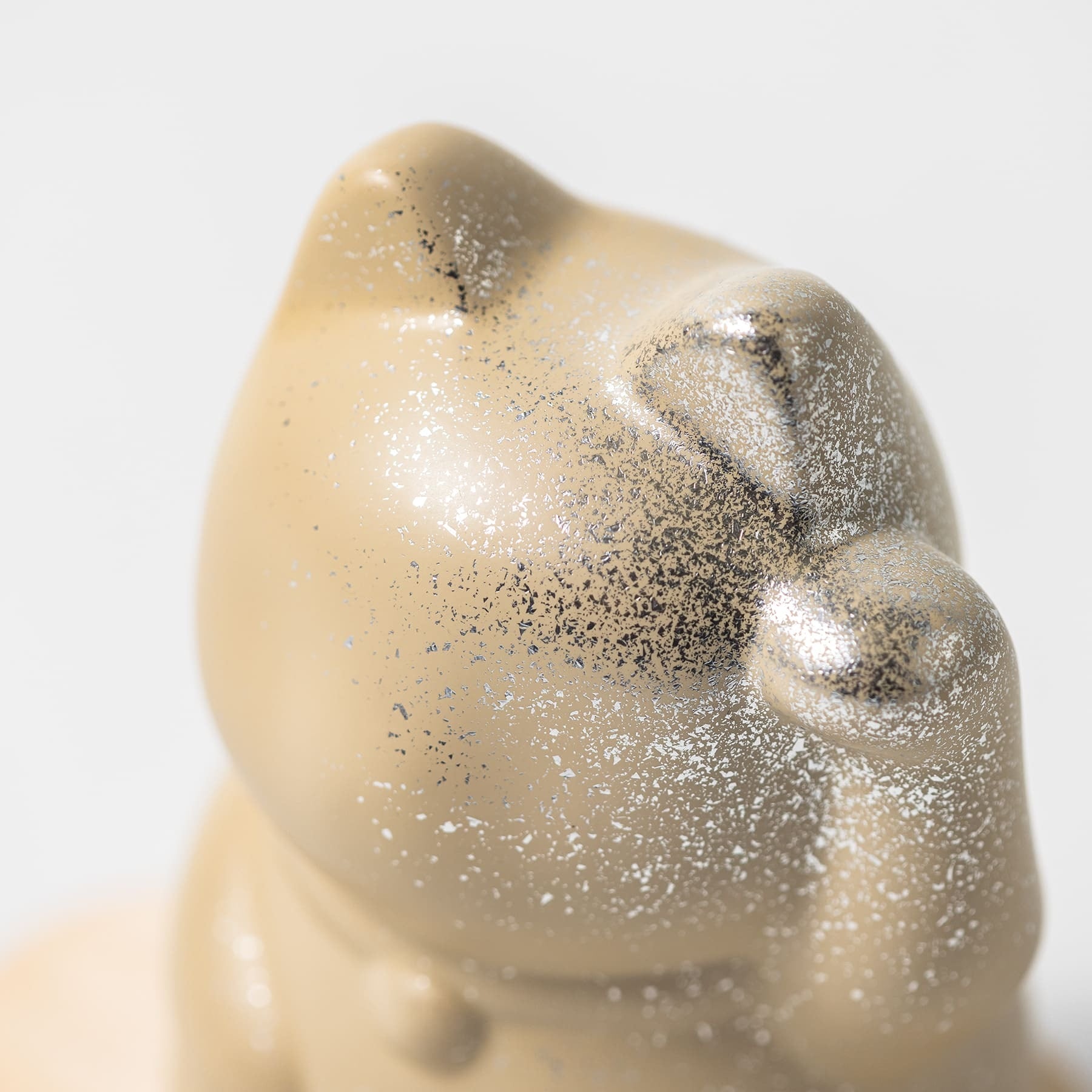 maneki maneki 】招き猫 漆 URUSHI ［ 銀の左手 ］ まねき まねき