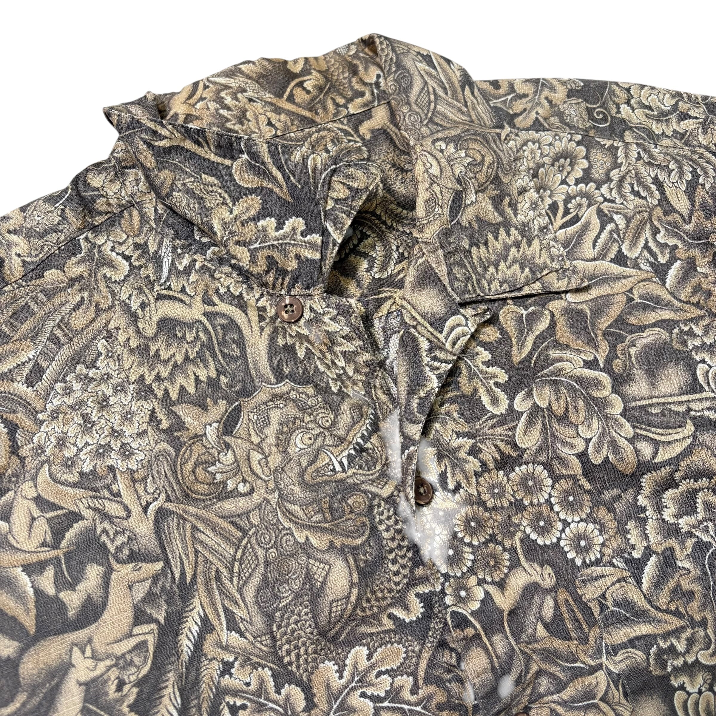 patagonia パタゴニア ACシャツ ハワイアンシャツ アロハ ドラゴン