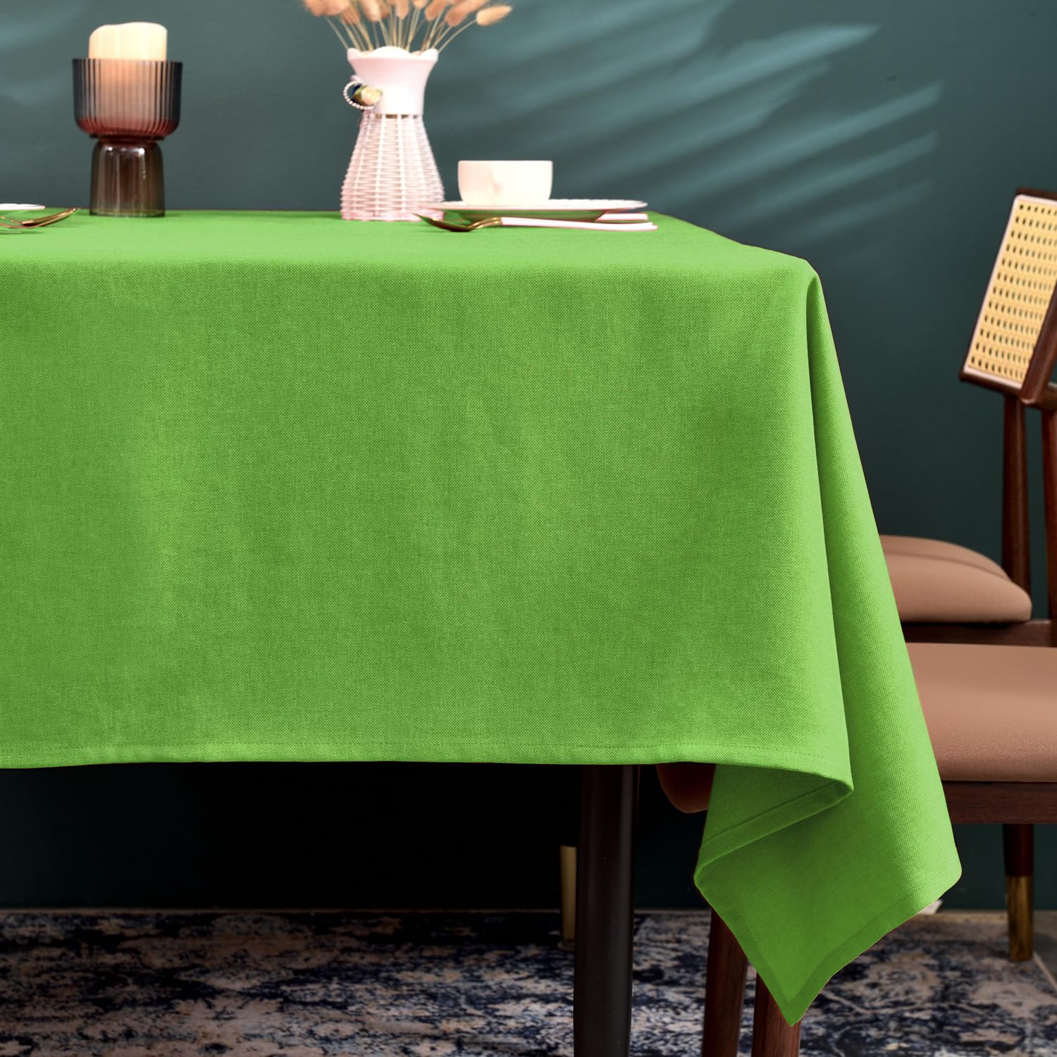 テーブルクロス テーブルクロス 100% コットン レッド ギンガム