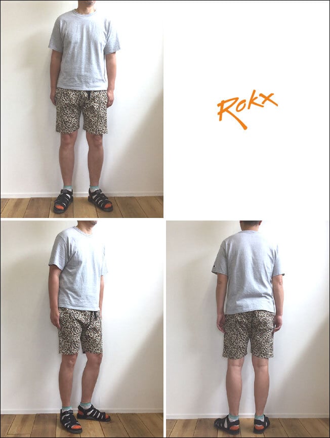 ROKX ロックス MG CAMOUFLAGE SHORT ショーツ ショートパンツ LEOPARD ...