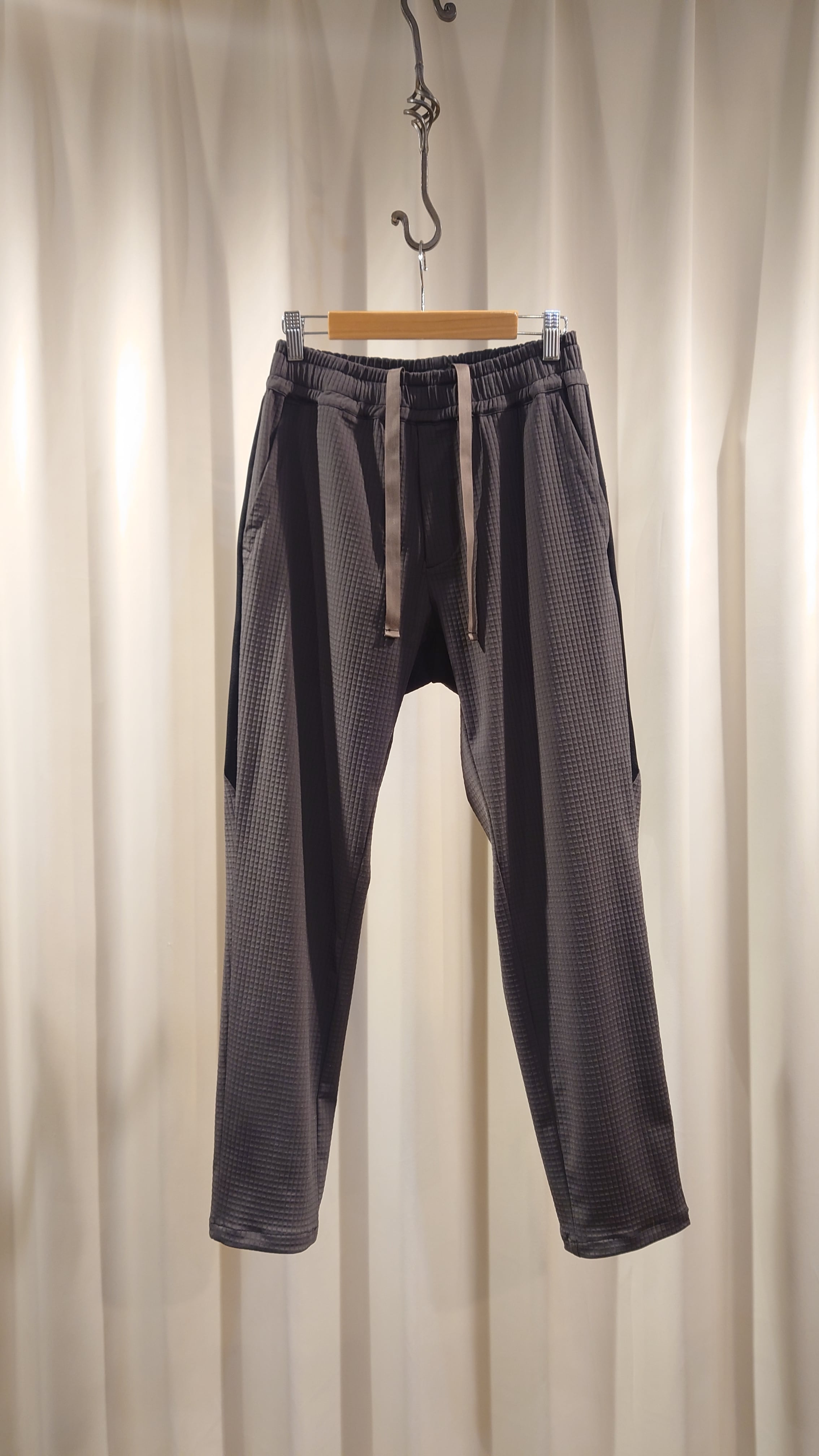 GarageUW RIPPLE TRICOT DRIVING PANTS Charcoal