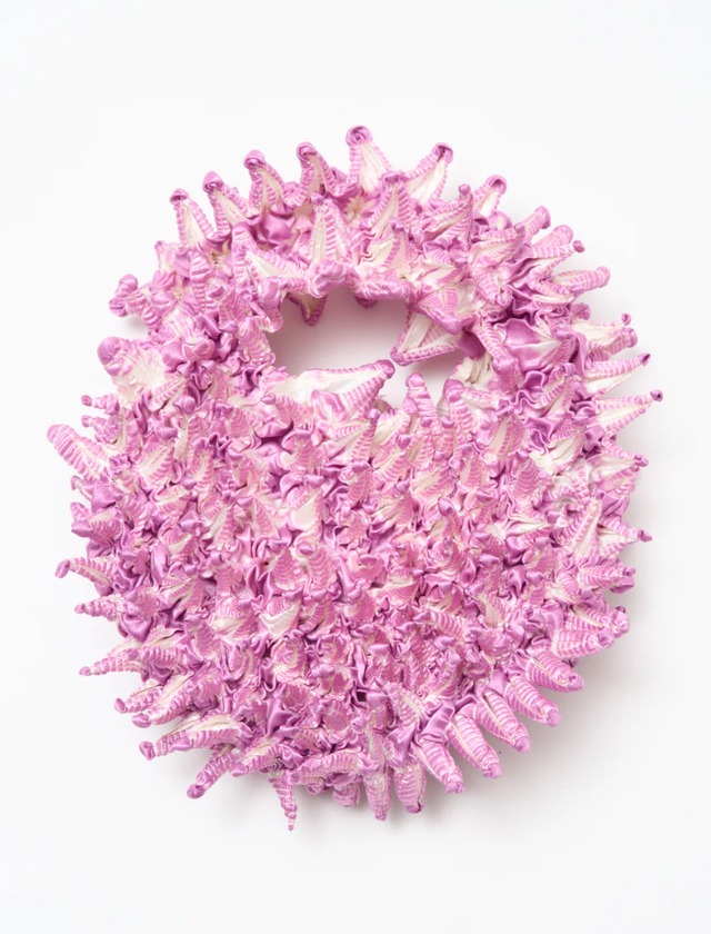 【送料無料】BUNZABURO 文三郎 / Petit Bag Tie Dye Pattern White x Lilac / バッグ