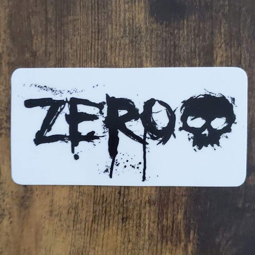 【ST-1062】Zero Skateboard sticker ゼロ スケートボード ステッカー Clear Blood