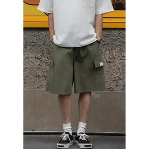 Belted cargo pocket shorts 1435