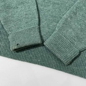 80s 90s Brooks Brothers ブルックスブラザーズ ラム ウールニットセーター M /ビンテージ/エメラルドグリーン系