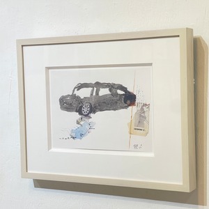 青野文昭｜《なおす・集積・連鎖・地縛「とある自動車の像」2025》