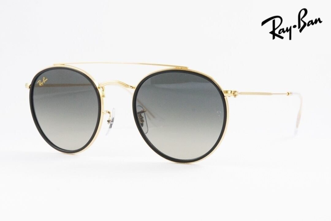 美品 Ray-Ban レイバン ミラーレンズ 度なし サングラス RB3647-N ホワイト×ゴールドフレーム レディース 古着 中古 USED Ray-Ban（レイバン） 美品 ミラーレンズ 度なし サングラス RB3647-N