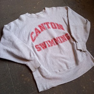 USA製 Champion Reverse Weave カレッジプリントスウェット used [112097]