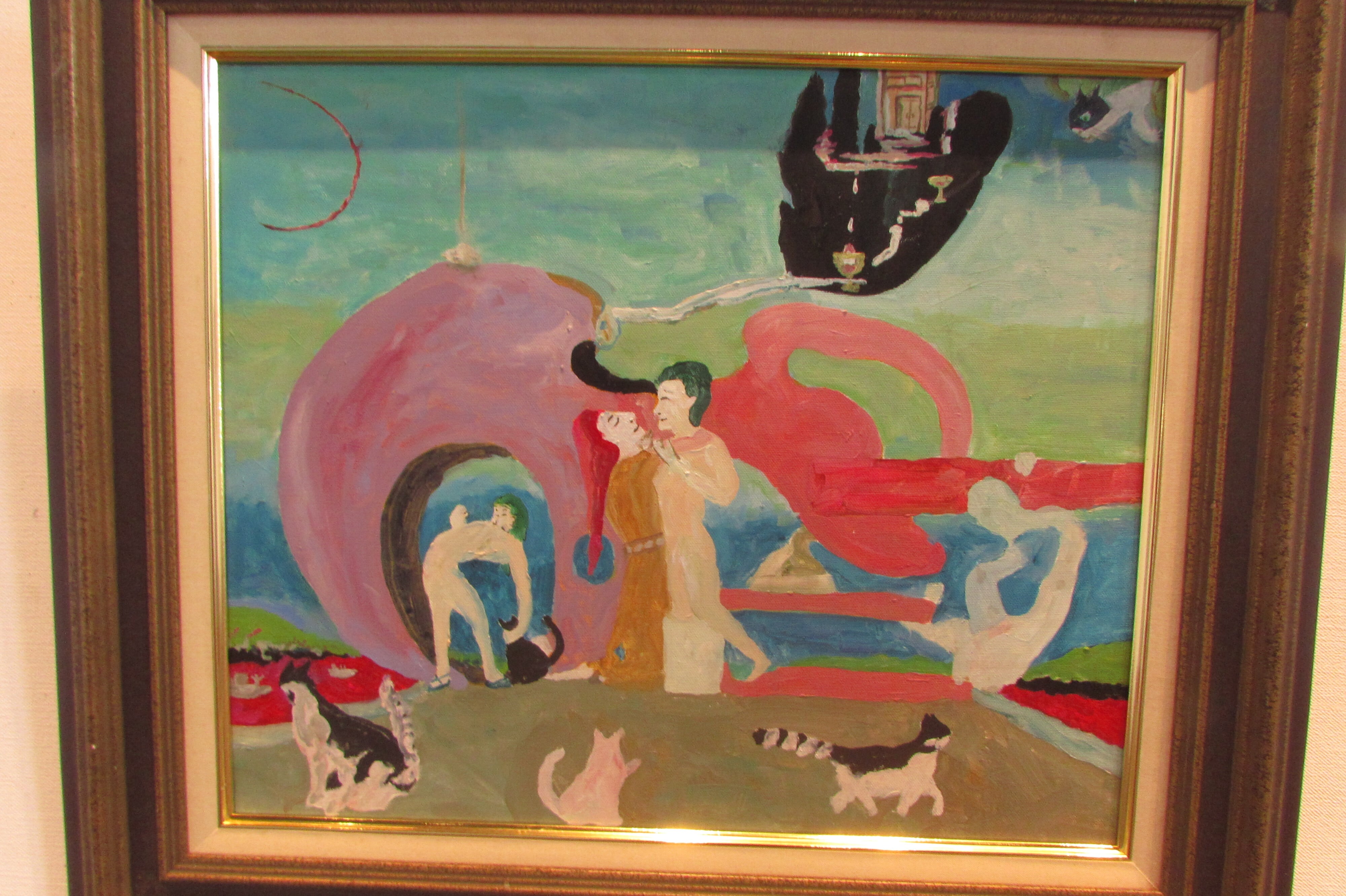 浮世絵・春画・絹本・No.210507-09・梱包サイズ60 | PAY ID
