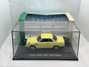 【エブロ】 1/43  トヨタ 1600GT 5 (黄) 買取品