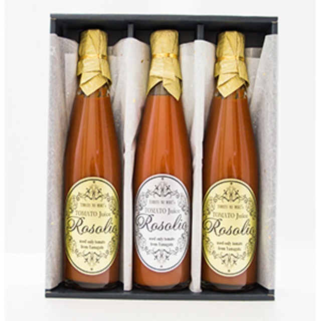 【贈答用】ロゾリオ ゴールド×ゴールド×シルバー 500ml×3本セット