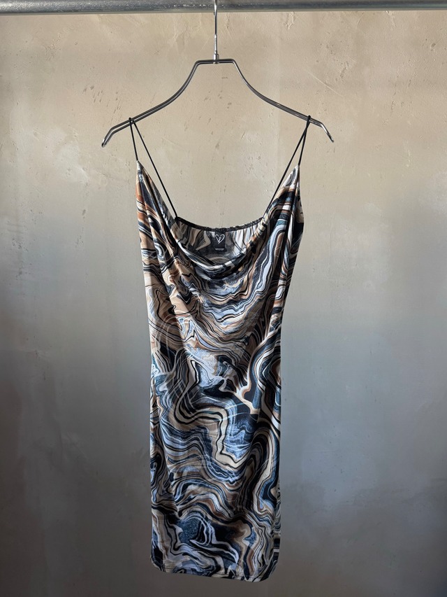 marble cami mini dress (Bill vintage)