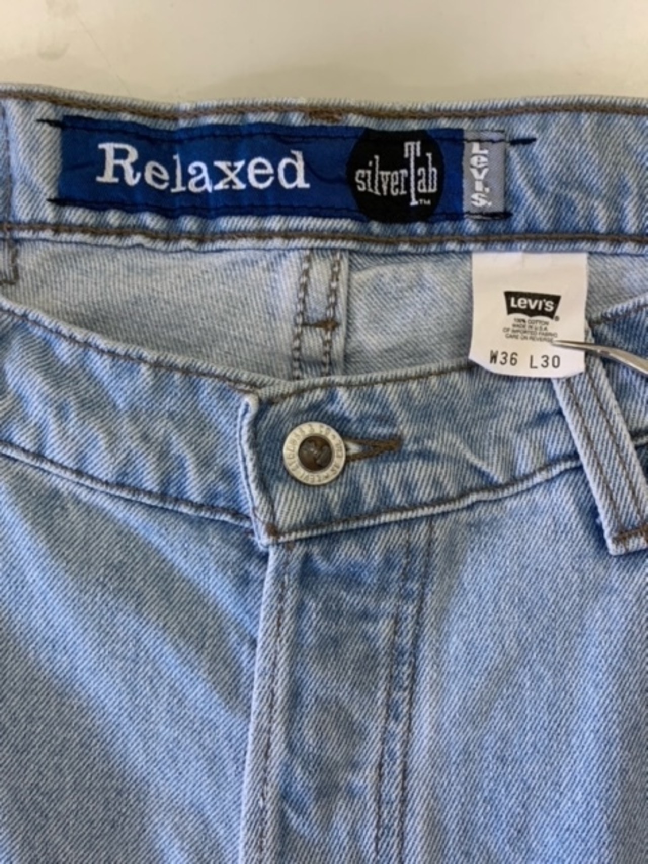 030    Levi's Silver Tab Relaxed USA製1995年製 #古着Levi’s501 #ビンテージデニム #copri