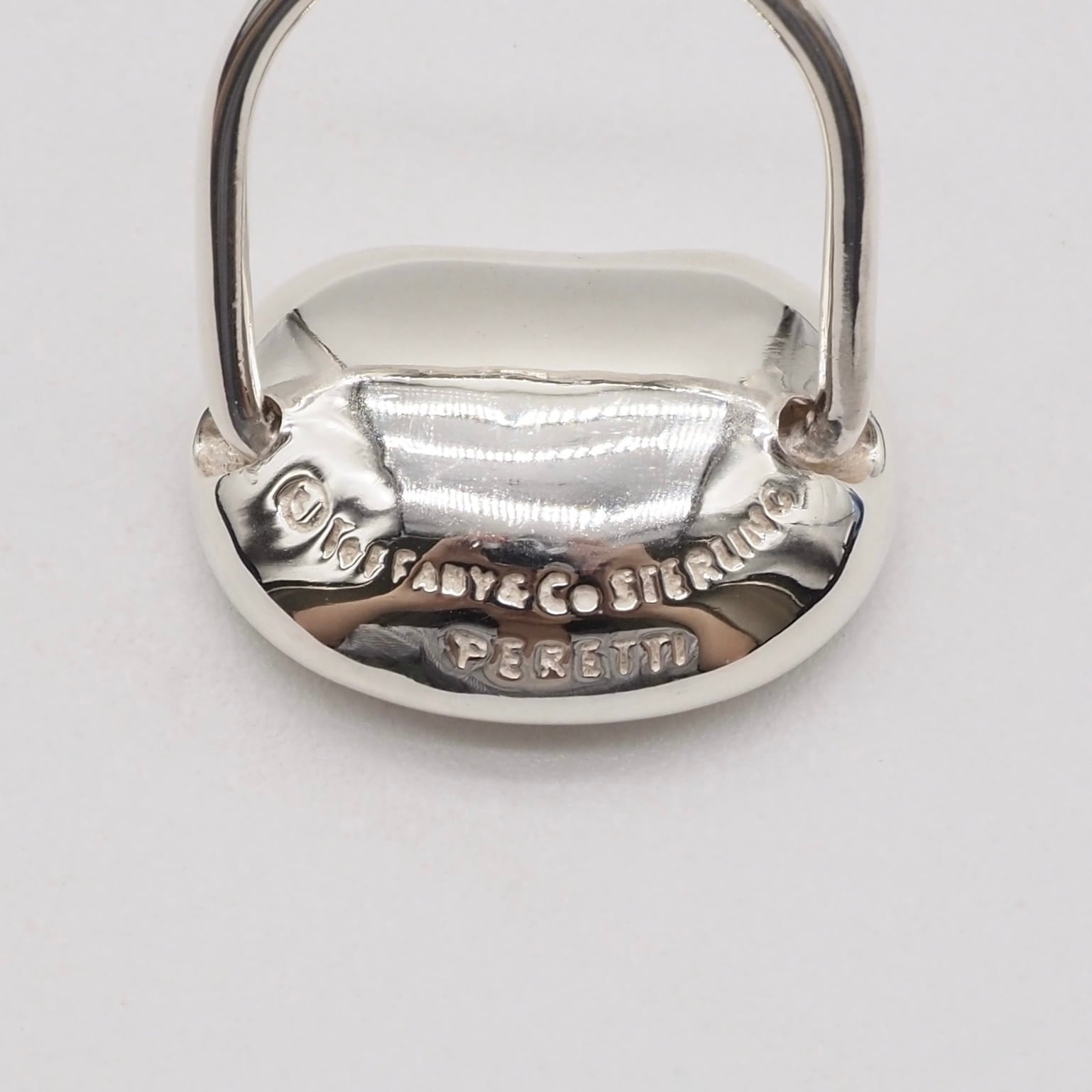 Tiffany&Co. 約11号 エルサペレッティ ビーンリング シルバー925