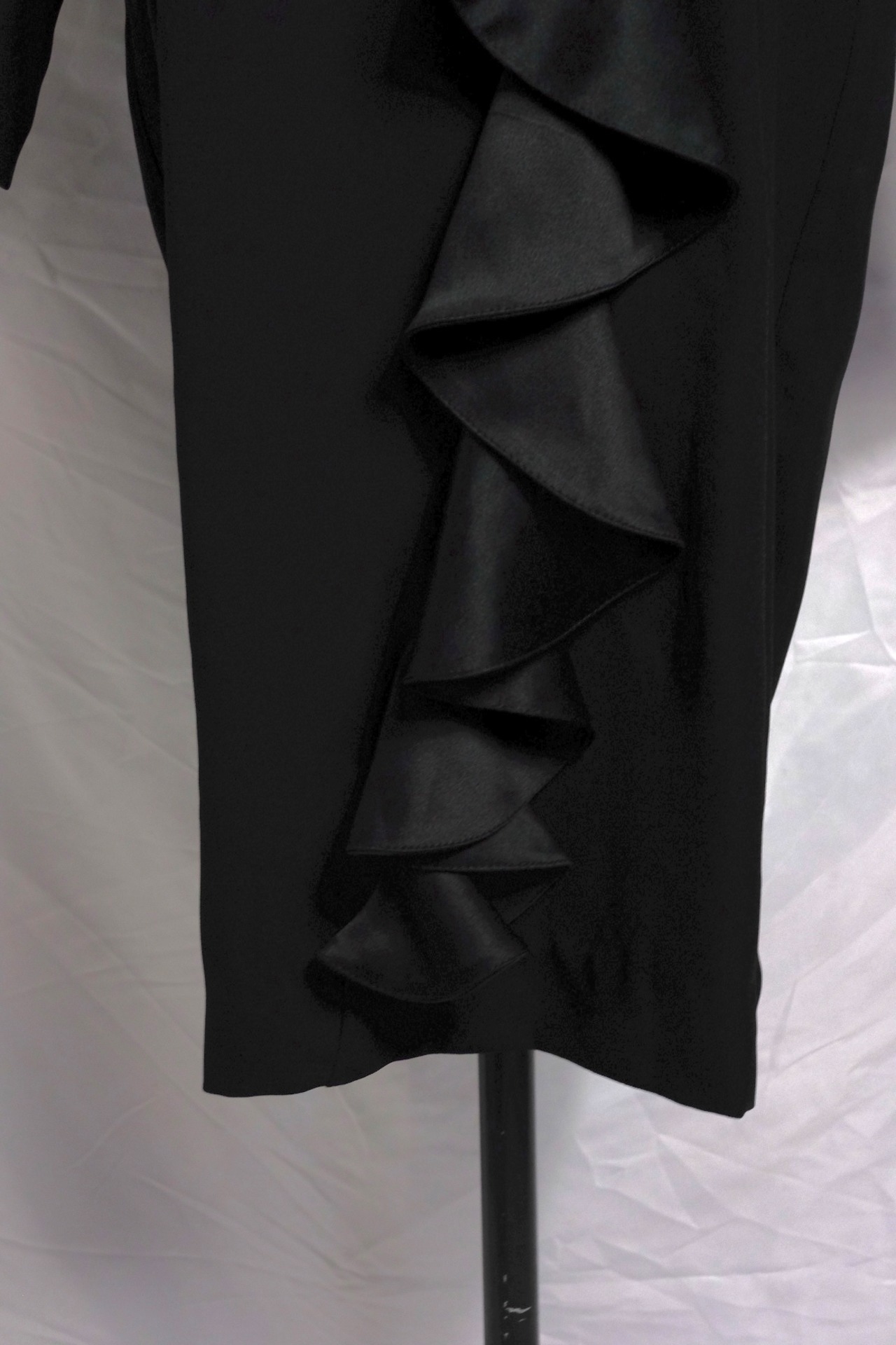 80’s “Lilli Ann” Drape designs V neck dress Made in U.S.A