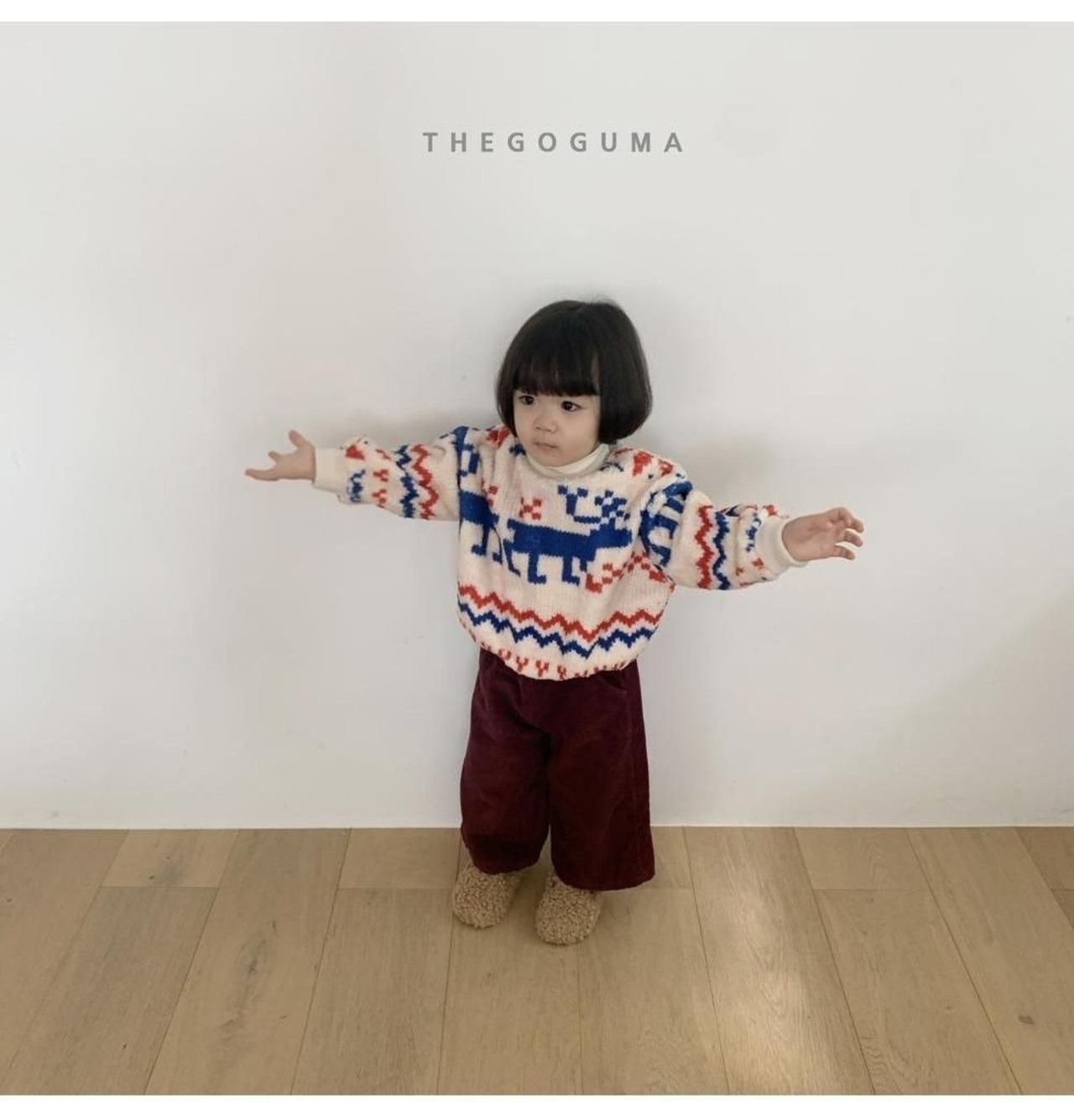 ザゴグマ / THE GOGUMA / カラーコーデュロイ裏起毛パンツ / 韓国子供服 / ジュニア / 26winter〖取寄〗*JS~JL*