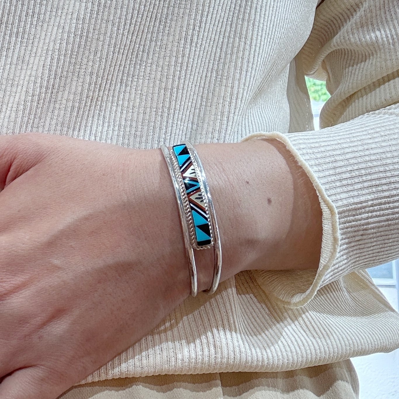 Indian Jewelry 》 ズニ族 インレイ バングル | 【公式通販】鎌倉の