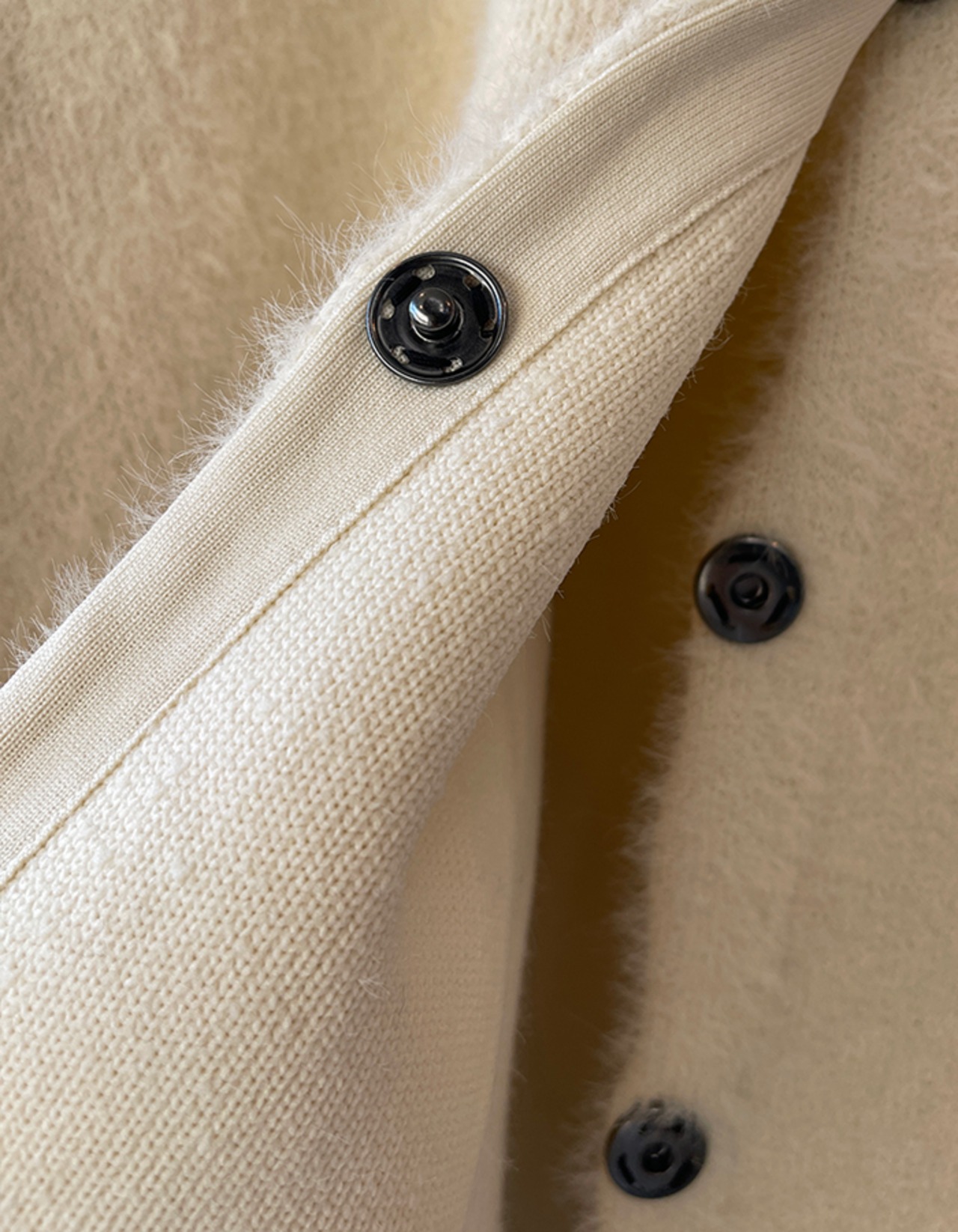 【25aw・再販】Cashmere Over-fit Cardigan_Pink