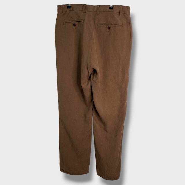 ORVIS オービス　テンセルリネンパンツ　ブラウン　W34