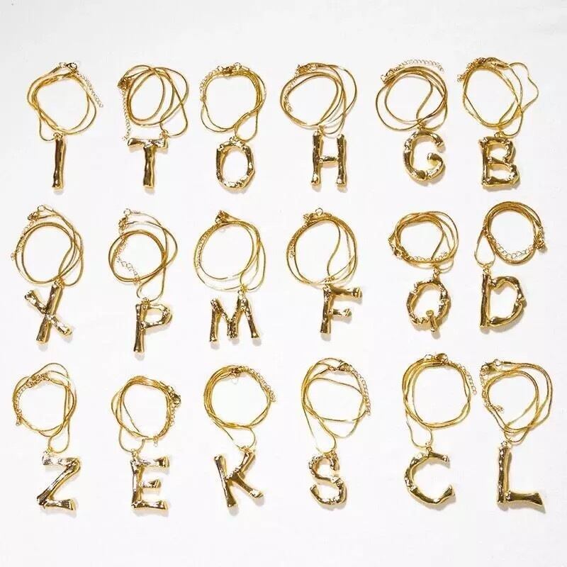 アルファベットチャーム♡（ローズゴールド)15個で580円 【公式通販】