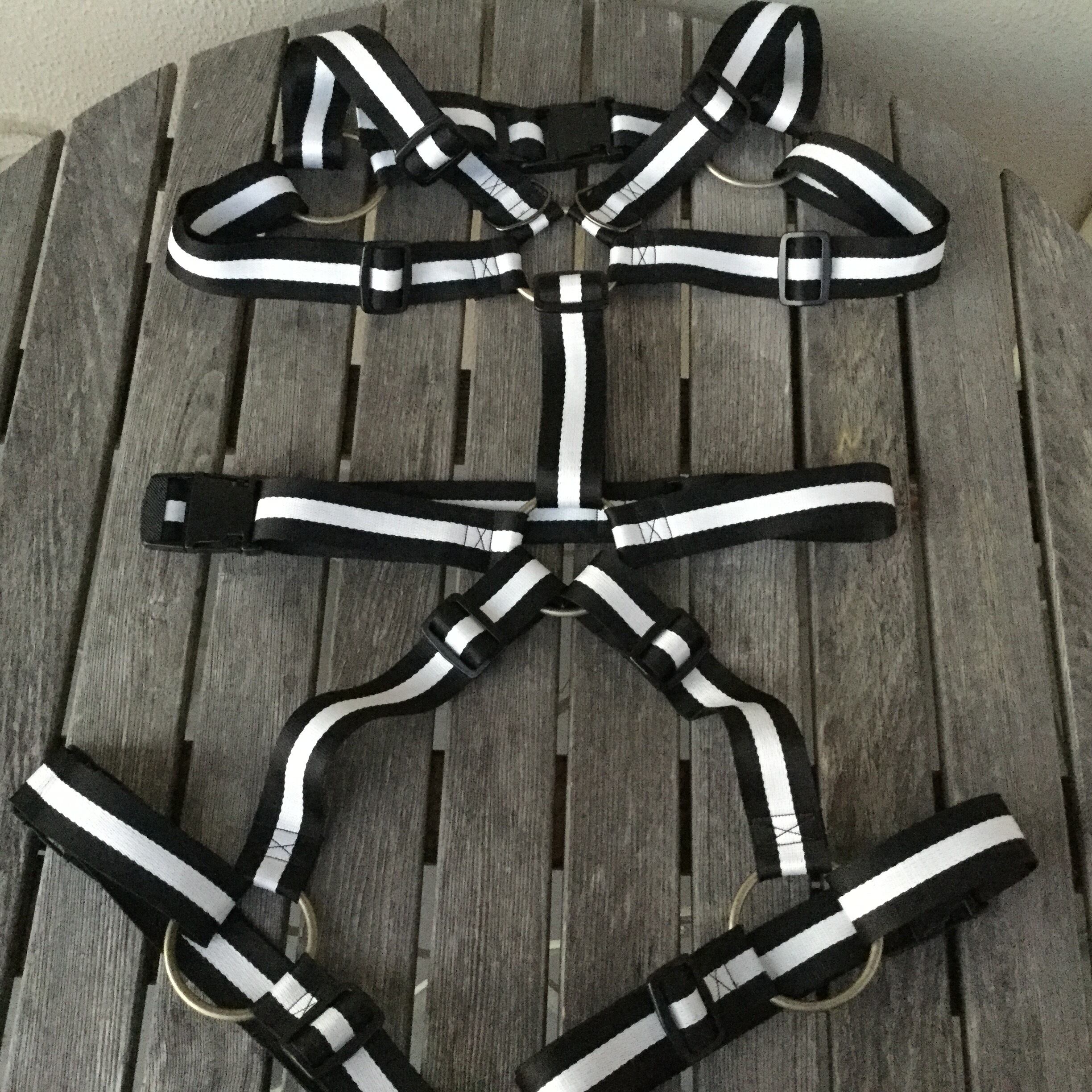 フルハーネス 白黒 38mm幅