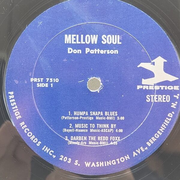 Don Patterson / Mellow Soul [PR7510] - 画像3