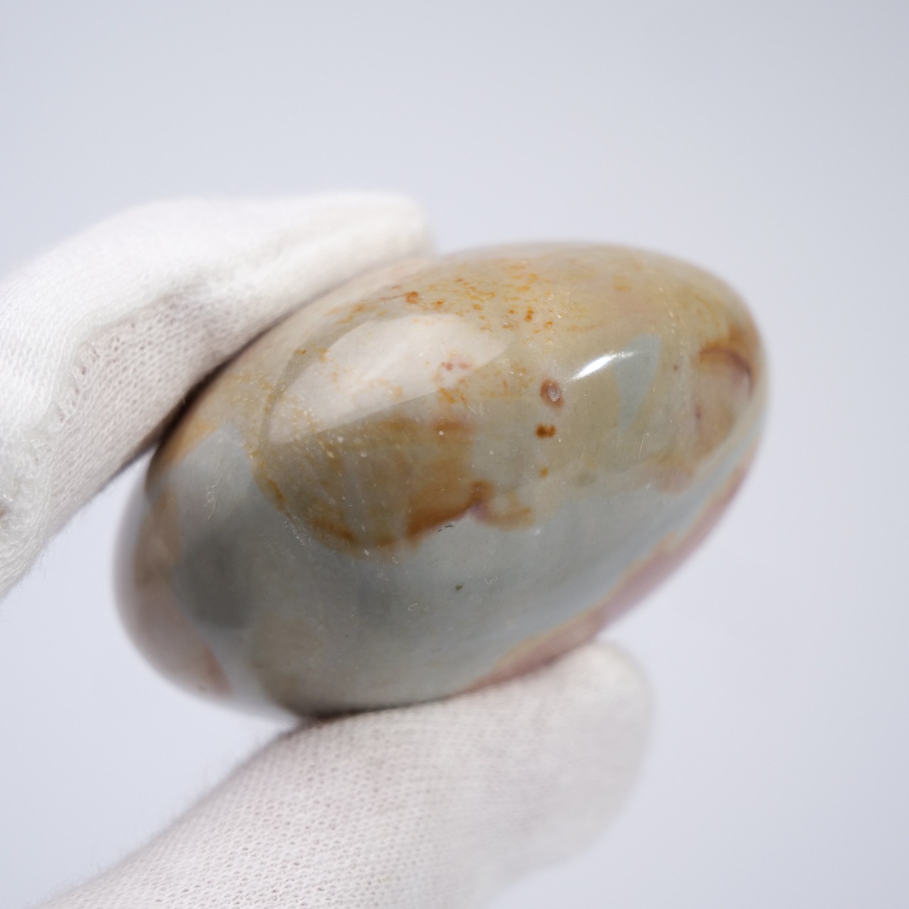 ポリクロームジャスパー / パーム パームストーン 握り石【2】