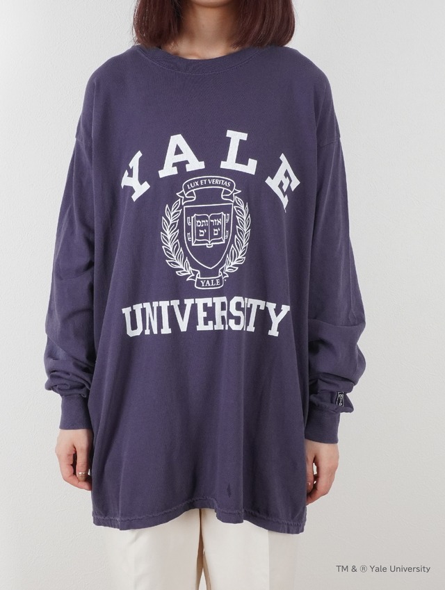 color　L/S Tee YALE ＜BR-23AW-06＞
