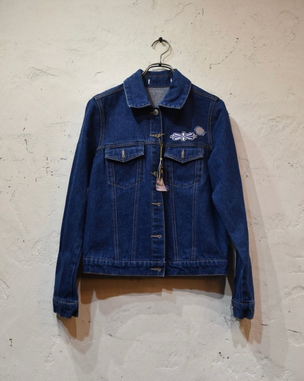 ワッペンリメイク古着】デニムジャケット｜レディース | upHAND by