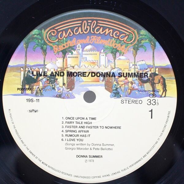 Donna Summer / Live And More [19S-11~12] - 画像4