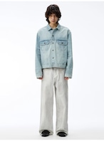 JCAESAR STUDIO White Denim Baggy Trousers