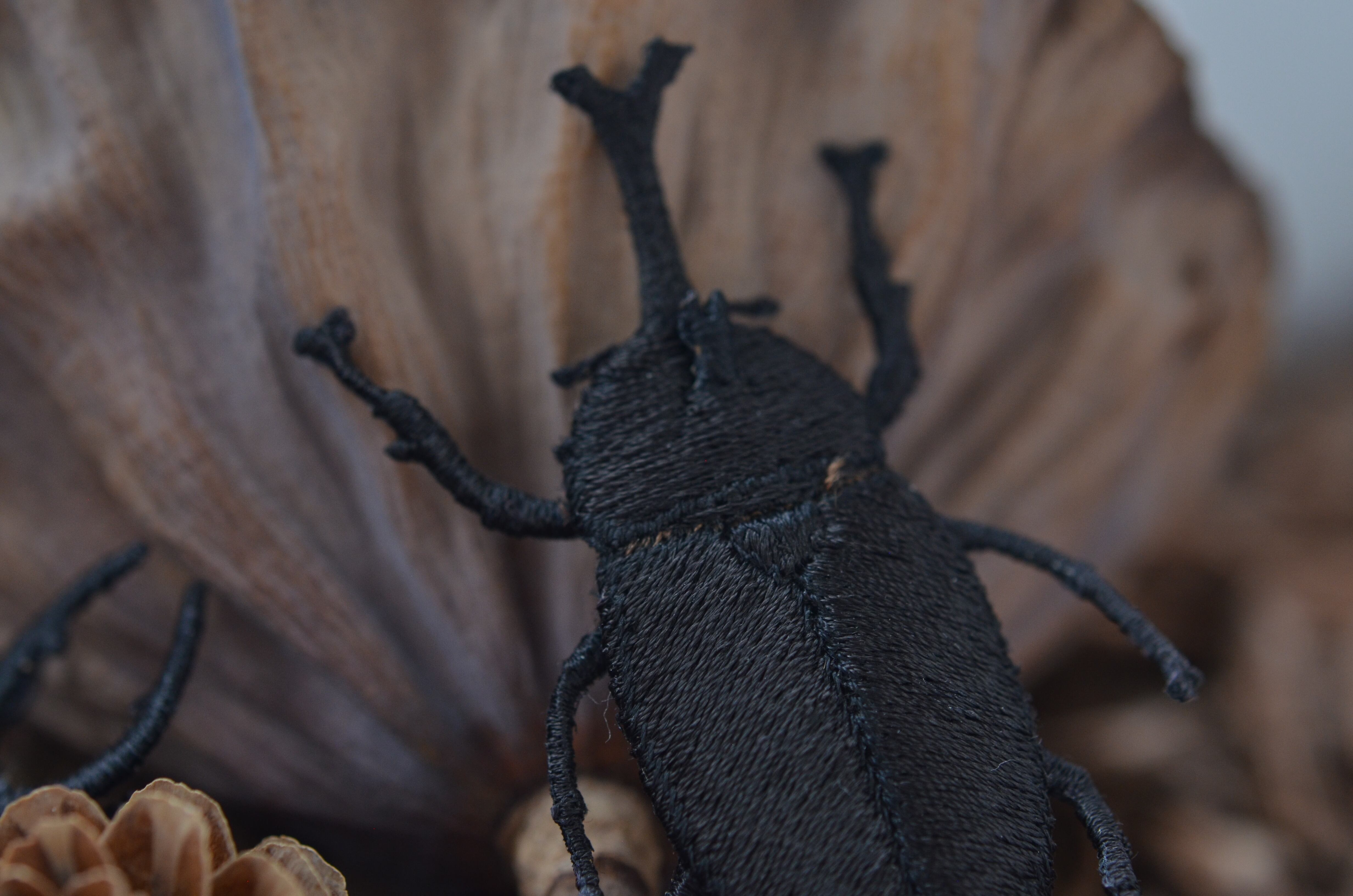 カブトムシ ストラップ・ブローチ