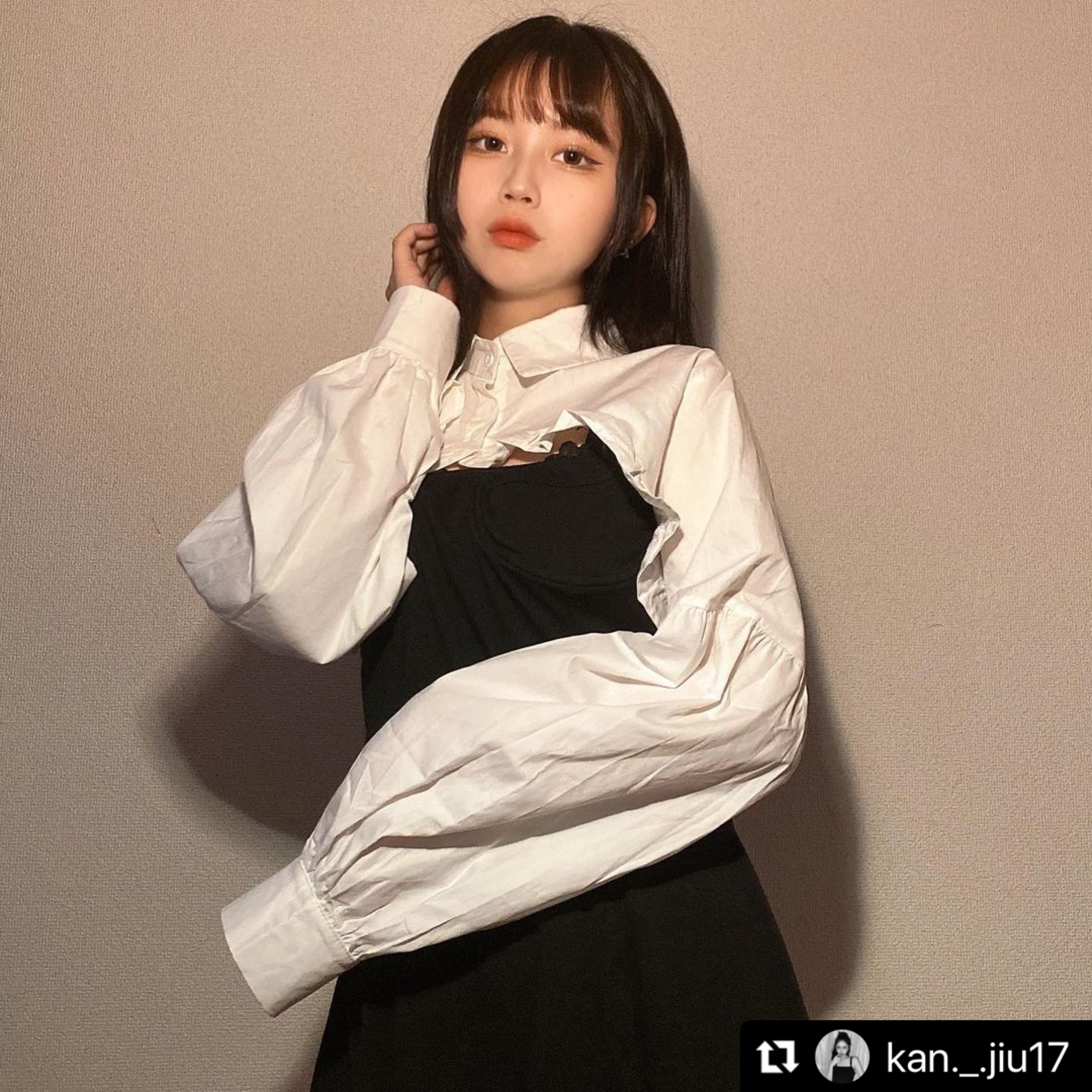 韓国デザイン ショート丈 ブラウス ミニワンピース セット セクシー パフ袖 | 限定韓国デザインショート丈ブラウスミニワンピース セット セクシー パフ袖M | oxygencycles.in