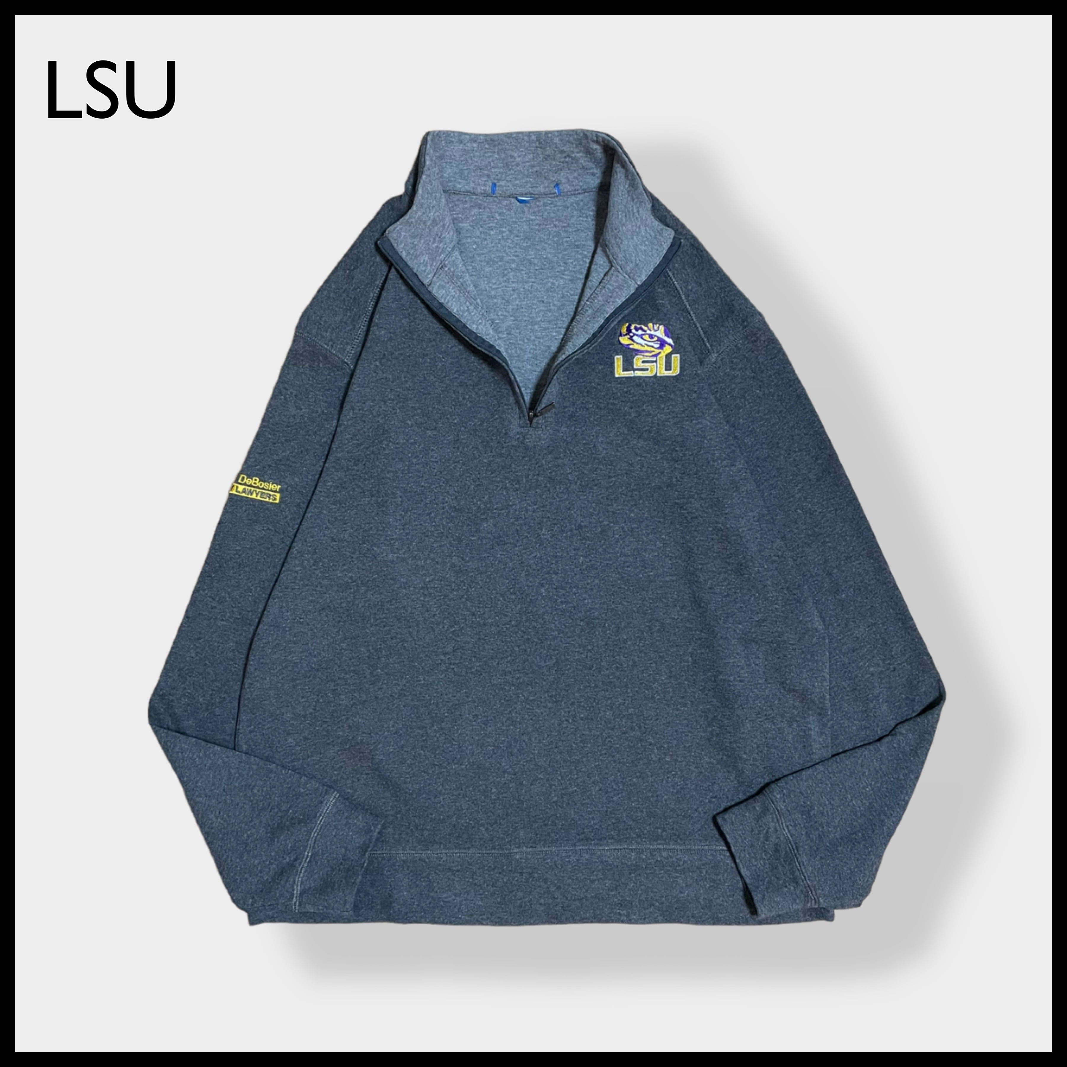 USA古着】 カレッジロゴ LSU ルイジアナ大学 刺繍ロゴ ワンポイント ...