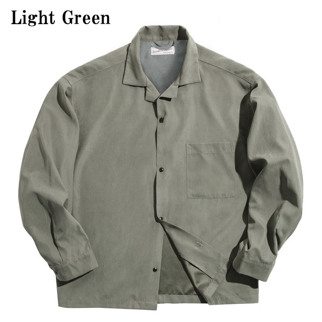 Retro Basic Collared Shirt【G1115】