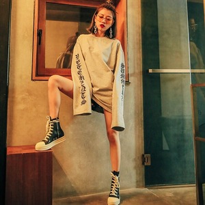 【即納】simple street design shirt