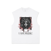 VINTAGE ストリート I AM MUSIC Tシャツ T2057