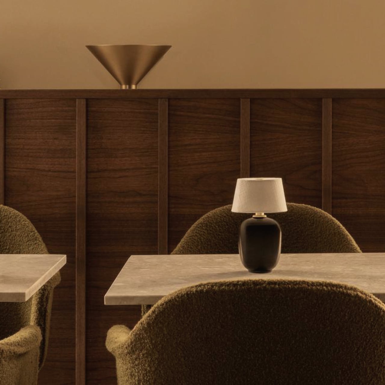 Torso Table Lamp Portable / Black / トルソー テーブルランプ