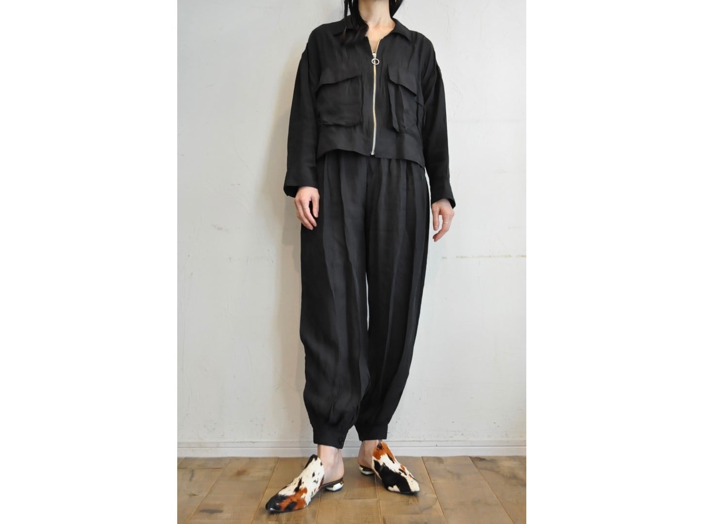 RISLEY docking knit shirt ドッキングニットシャツ 完売 RISLEY】docking knit shirt /【リズレイ】ドッキングニットシャツ