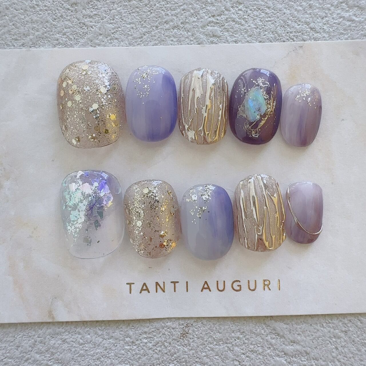 ネイルチップ 成人式 和柄 振袖 紫 花 フラワー ネイルチップオーダー ネイルチップ チップ 成人式 和柄 振袖 紫 花 フラワー 【公式通販】