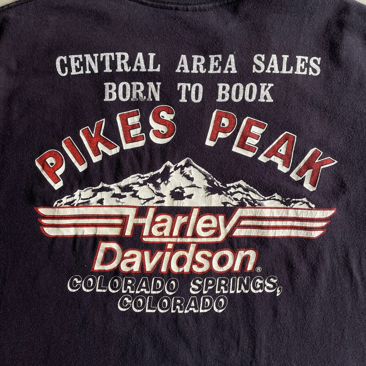 80年代 Harley-Davidson ハーレーダビッドソン イーグル ロゴプリント
