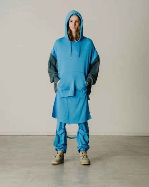 FACETASM/ファセッタズム WAFFLE KNIT ZIP HOODIE3