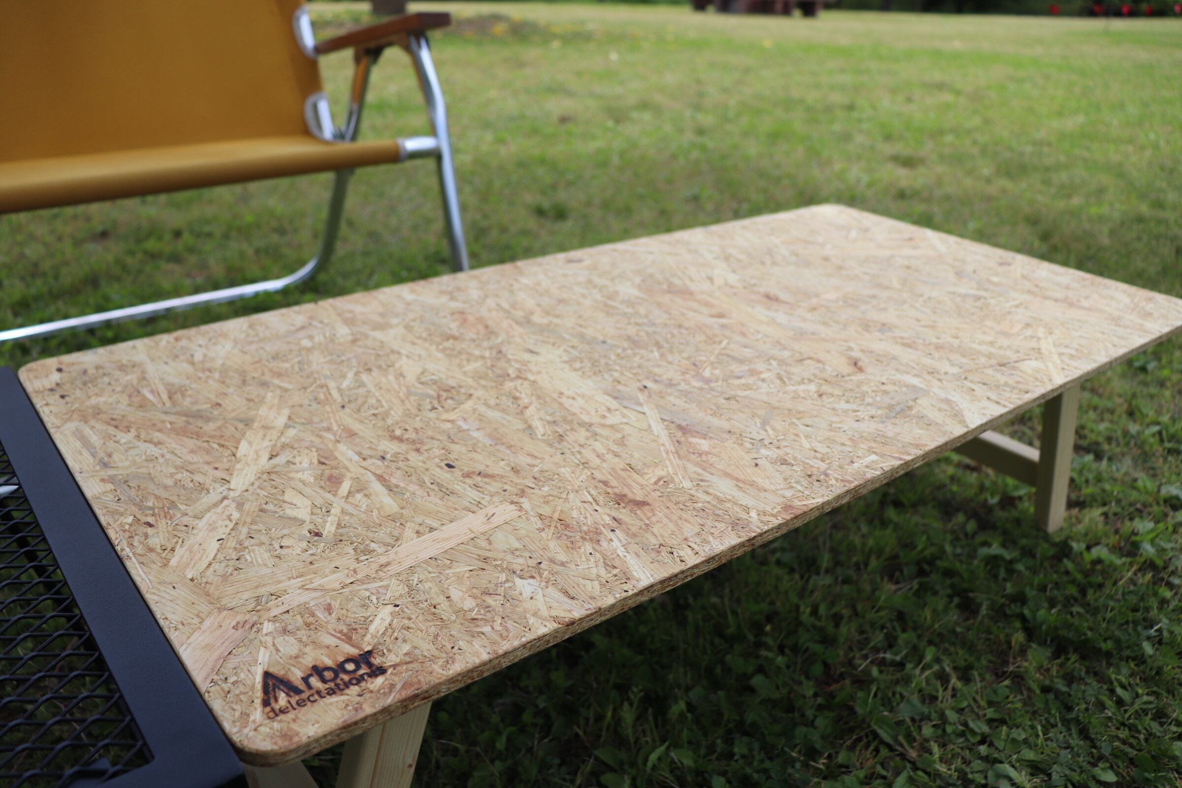 折りたたみテーブル OSB合板 男前