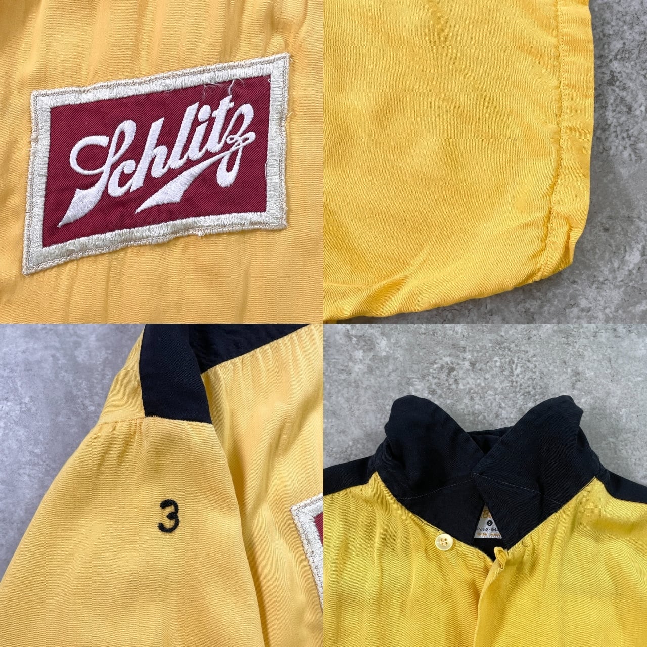 50~60年代 Service Bowling Shirt 開襟 ボウリングシャツ メンズL相当 50~60年代 Service Bowling Shirt 開襟 ボウリングシャツ メンズL相当
