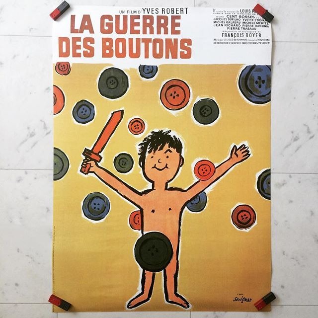 ポスター「映画 わんぱく戦争 Le Guerre des Boutons レイモン 