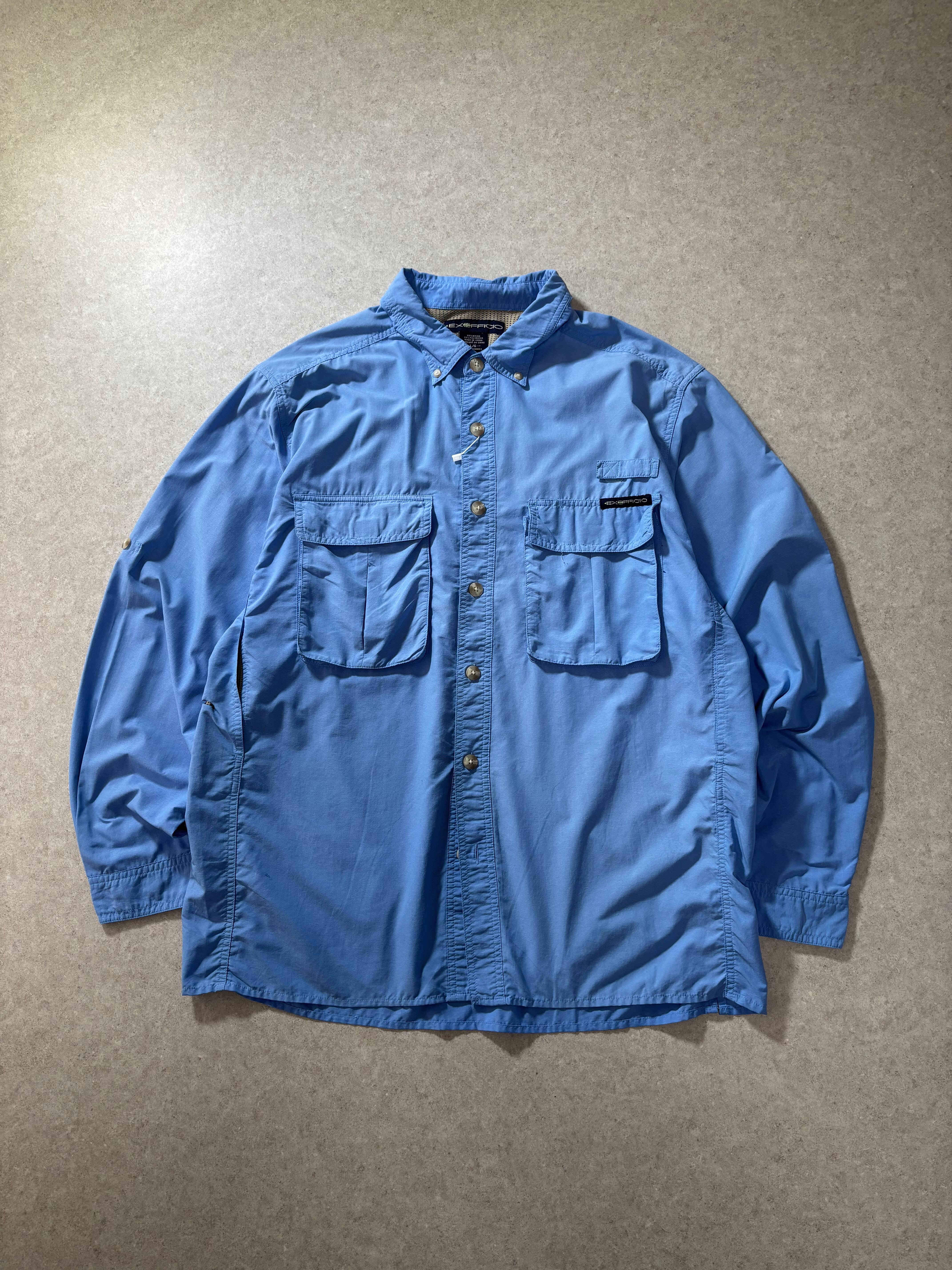 EXOFFICIO outdoor shirt | 古着屋2000